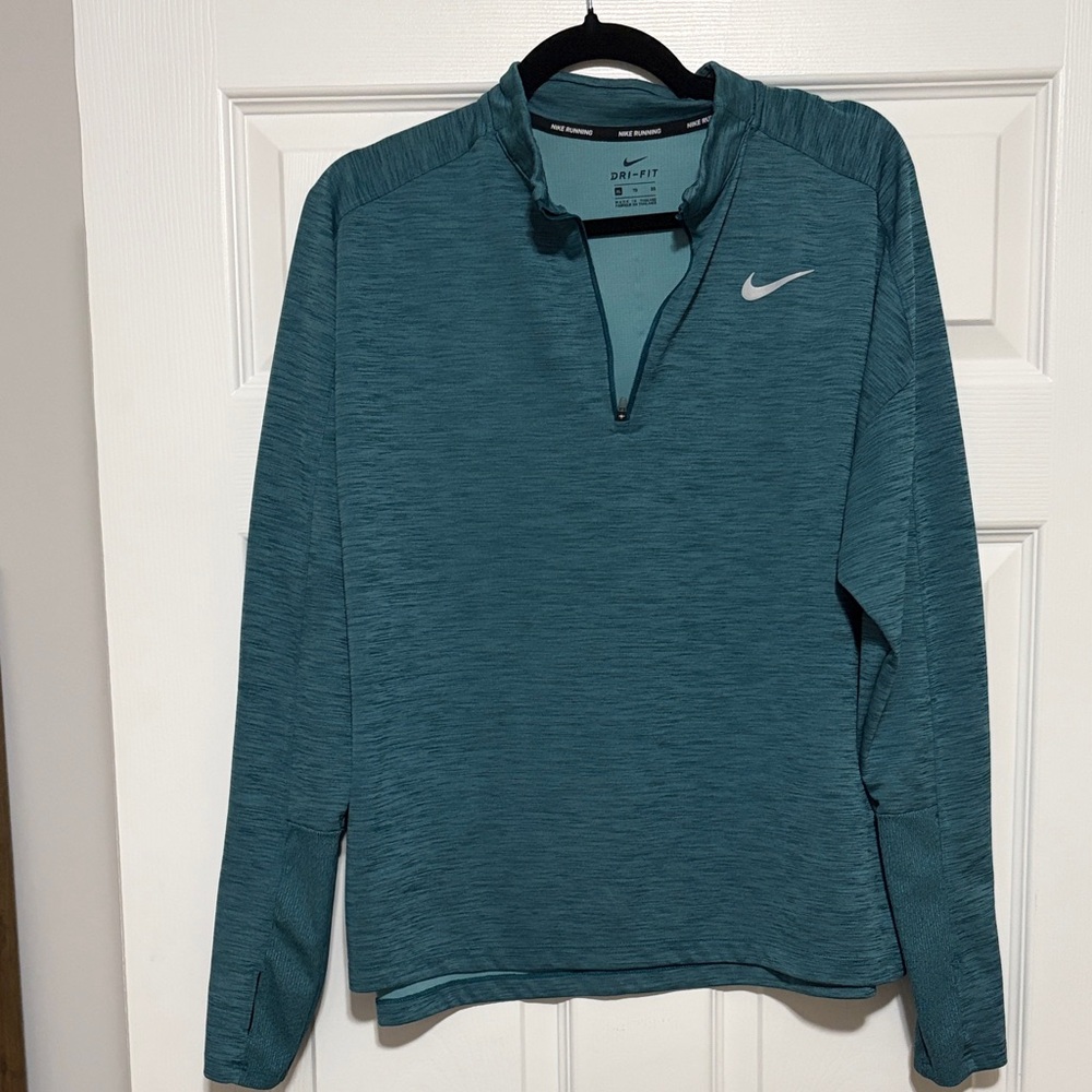 Nike Teal Half-Zip Pullover